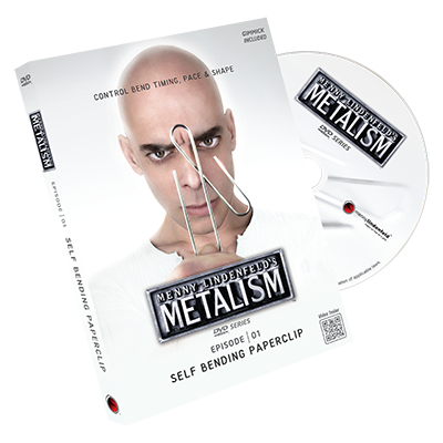 (image for) Mentalism Episode 01 - Self Bending Paperclip DVD and Props